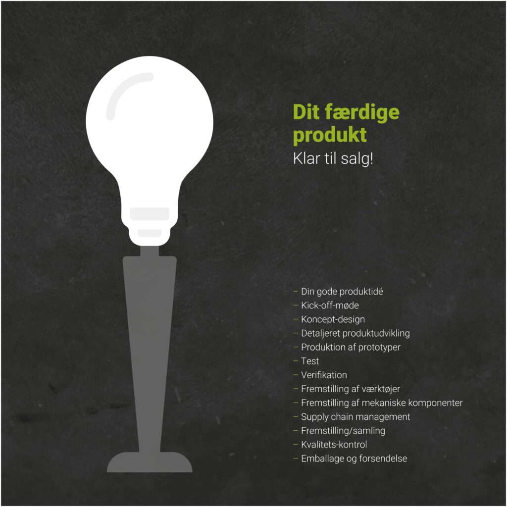 Sådan får vi din idé til at lyse