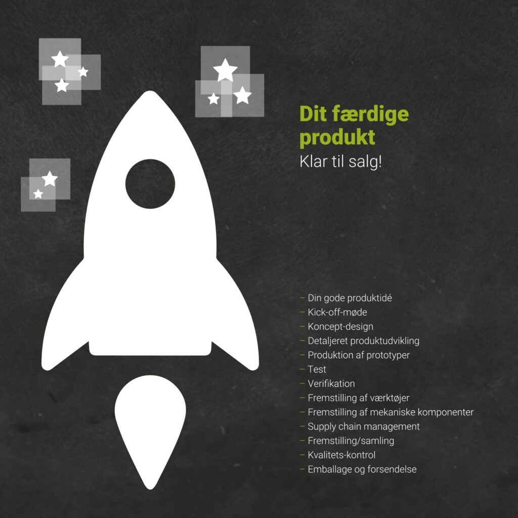 Fra idé til elektronikprodukt med raketfart.