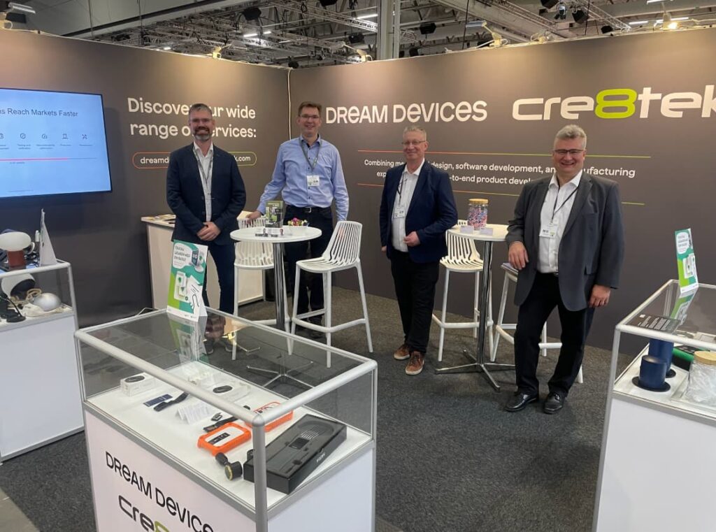 Messeaktiviteter med Cre8tek og Dream Devices
